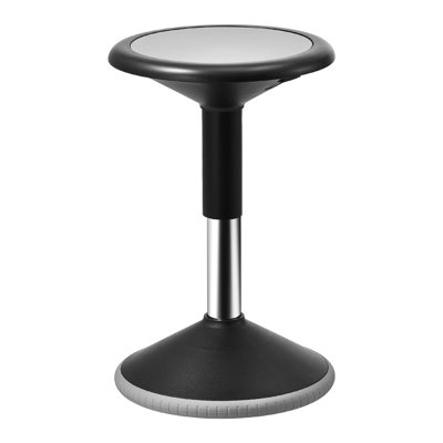 Chaise Wobble, chaise active à hauteur réglable (15,7-21,7 po), tabouret Wobble à assise flexible en PVC + ABS améliore la concentration et la posture, idéal pour les écoles, le bureau et la maison, 12 à 18 ans