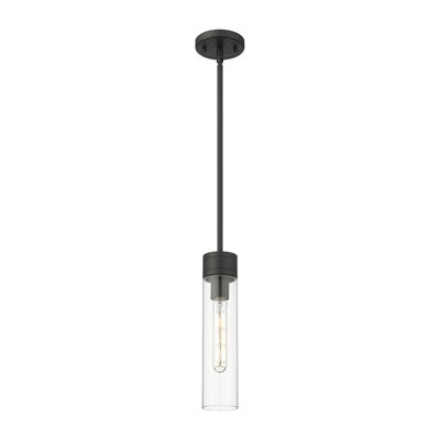 Ballston - Maliyah - 1 Light 3" Stem Hung Mini Pendant with 8"H Shade
