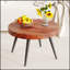 Table basse ronde moderne avec pieds en métal-787981077