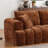 Chenille L-Shape Luxury Sectional Oversized Sofa,Mnimalist Design,Comfy Sleeper Couch for Living Room,Apartment&Reception Spaces,No Assembly Required-1908242694-1908242695