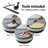 Hamilton Beach Crepe Maker, Includes Batter Cup, Batter Spreader & Spatula, 13inch,1000 Watts,8 settings, Stainess & Black, 38465