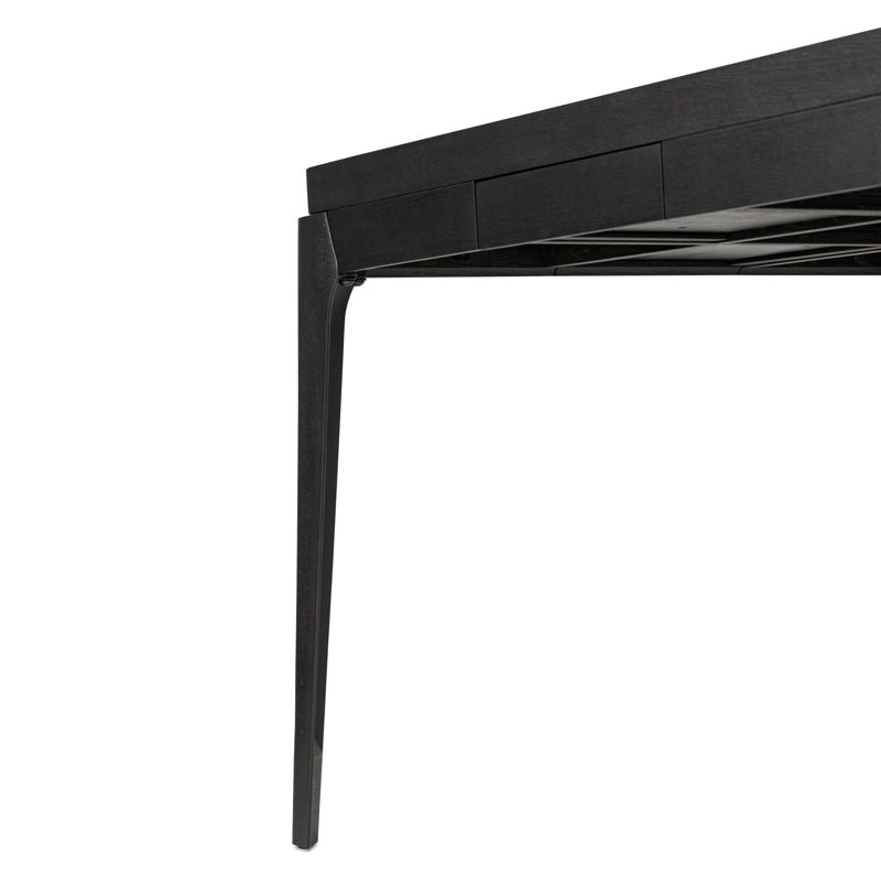 Mahjong Table-Ebonized Oak, Ebonized Oak