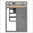 Functional Loft Bed With 3 Shelves