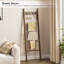 Échelle de couverture en bois 58,3 po