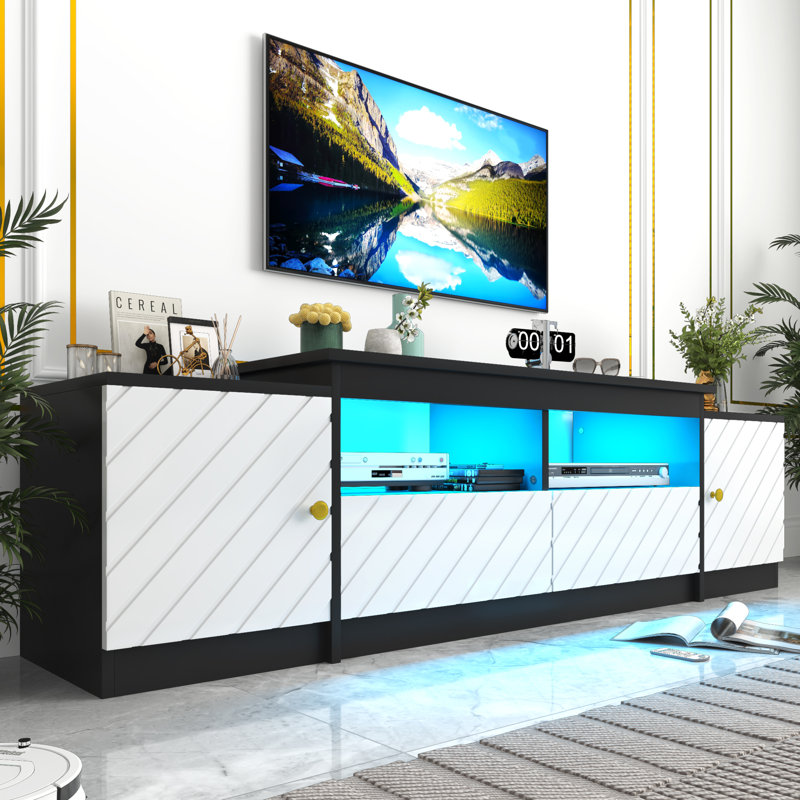 Meuble télé ou meuble télé pour téléviseur de 85 po ou moins