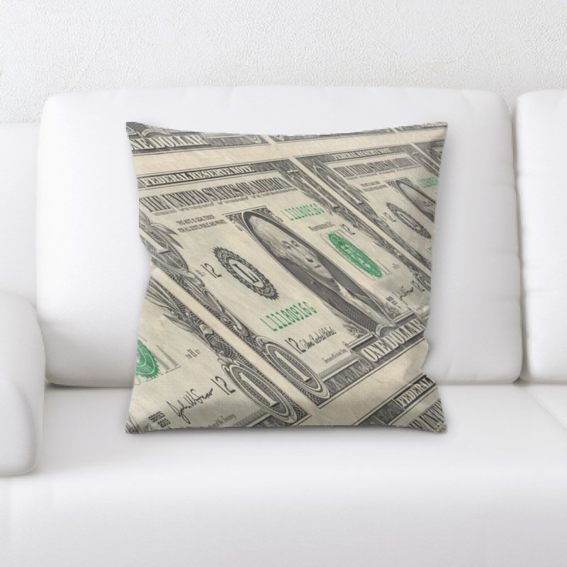 Coussin en dollar