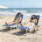 Pool Folding Chaise Lounge Chair With Face Hole And Side Table, Perfect For Sunbathing And Relaxation-1494406183
