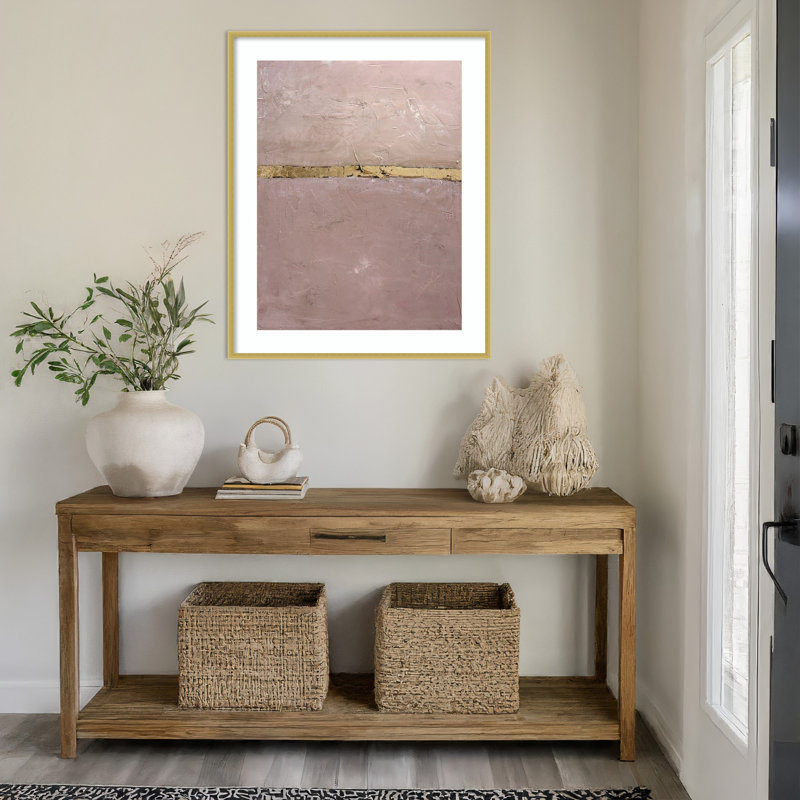 «Rituals Rose» par Design Fabrikken, impression sur bois encadrée, H 41 po x l 33 po