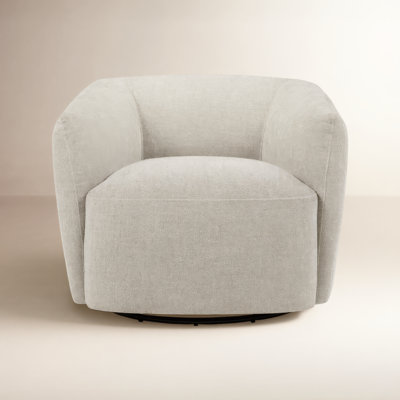 Jeremiah Pine Swivel Armchair