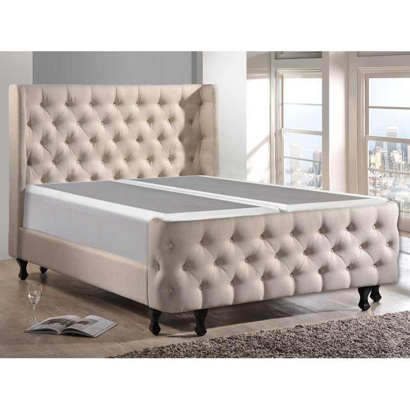 8'' Split Wood Box Spring, King, Standard Profile (8”)