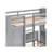 Florestan Kids Twin Over Twin Bunk Bed with Drawers-335964462