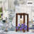 12 Pack Wooden Wedding Lantern Centerpiece Solid Wood For Wedding Decoration