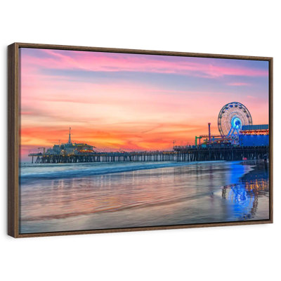 Santa Monica Beach Panorama