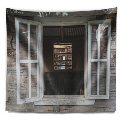 Tapisserie en bois pour murs et fenêtres