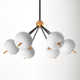Sahrish 6 - Light Sputnik Modern Linear LED Chandelier