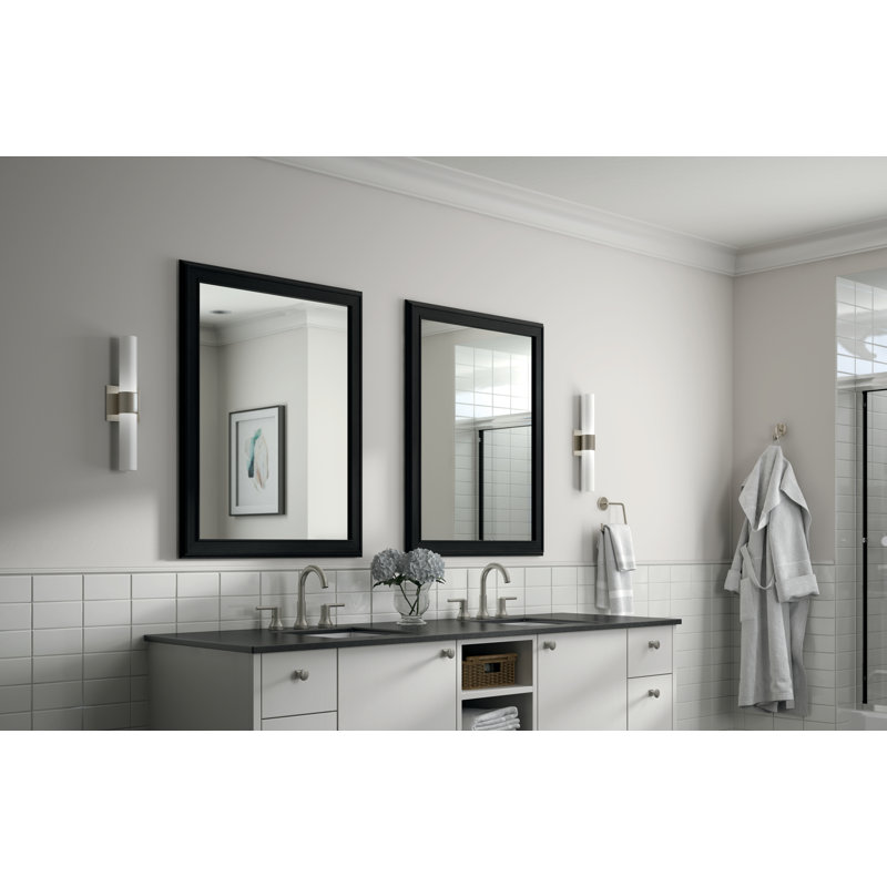 Delta Standard Flush Mount Framed Bathroom/Vanity Mirror
