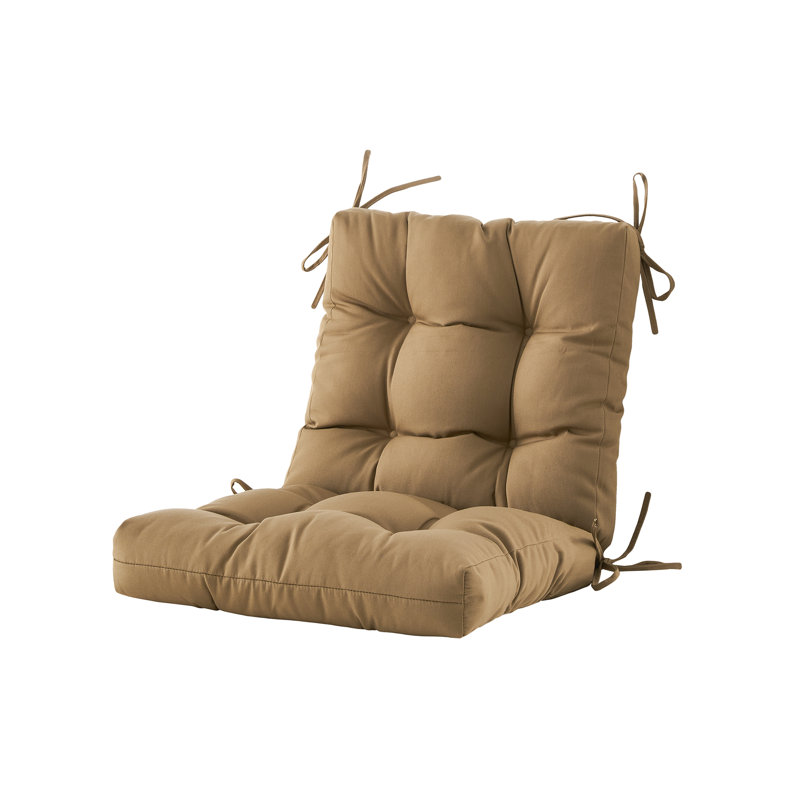 Outdoor 4'' Seat / Back Cushion, Brown