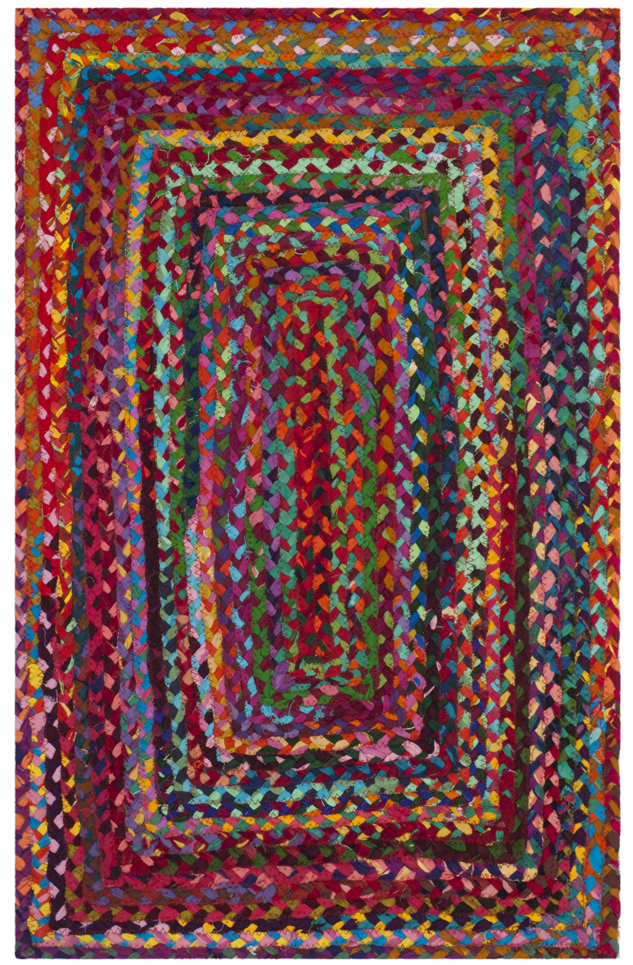 Langley Street Fiqueroa Handmade HandKnotted Cotton Red/Orange/Yellow Rug & Reviews Wayfair