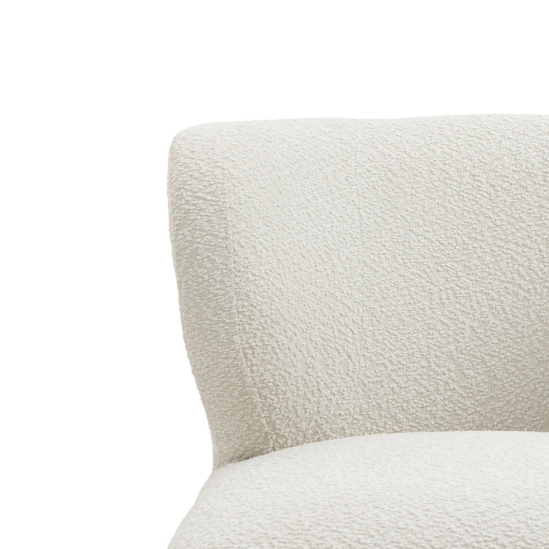 Jann 74cm Wide Bedroom Chair, White