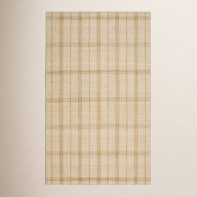 Adella Hand-Woven Plaid Rug