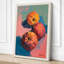 Pomegranates in Float Modern - Wrapped Canvas-395743027-395743025