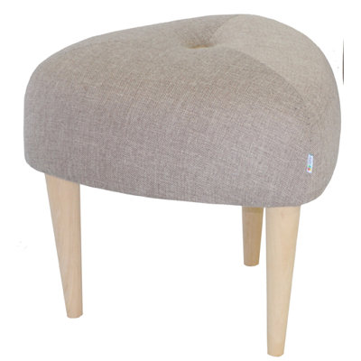 Solid + Manufactured Wood Accent Stool