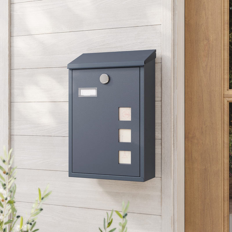 Mogan Letterbox, Grey