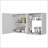 White 2 Wall Cabinet