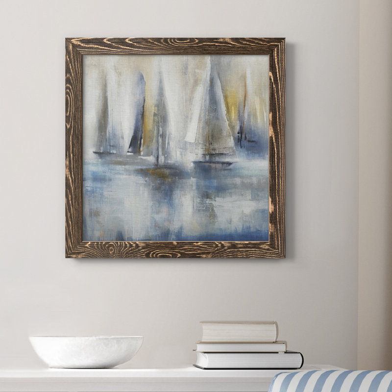 Toile encadrée silencieuse de qualité supérieure - prête à être accrochée, H 17 po x l 17 po x P 1,5 po