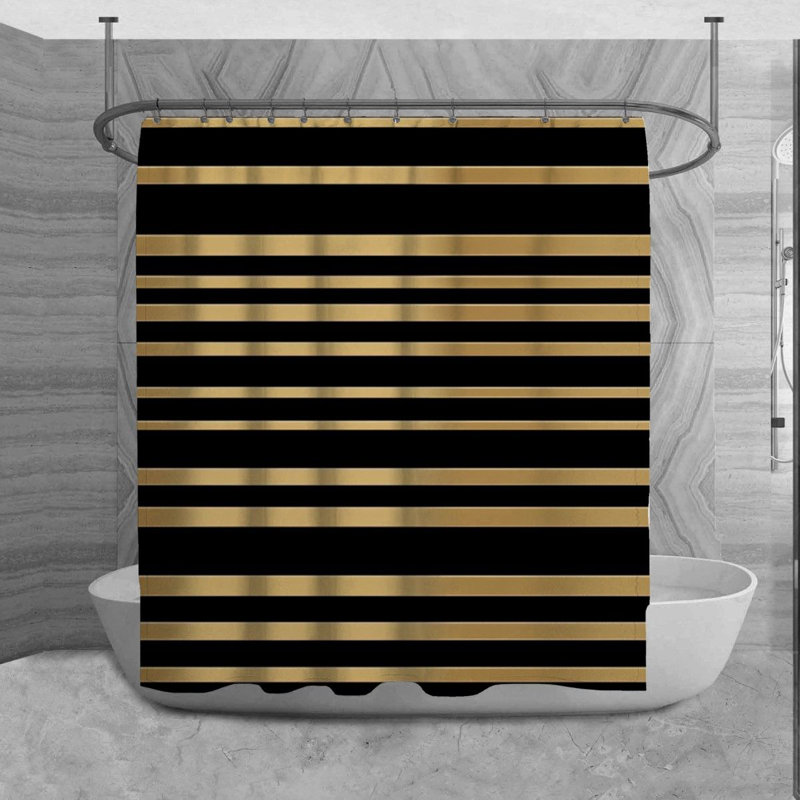 Rideau de douche Trandon, L 70 po x L 73 po