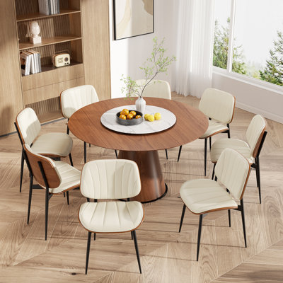 Stylish Faux Leather Dining Chairs: Elegant Side Chairs For Dining Rooms, Kitchens, And Living Spaces