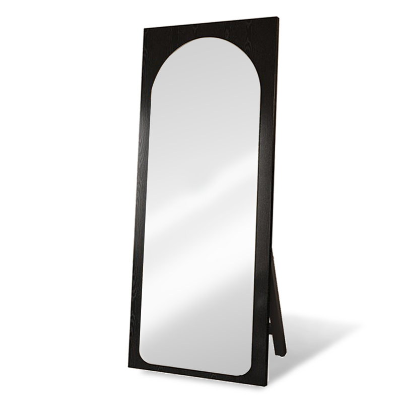 Medieval-Style Eco-Friendly Panel Frame High-Definition Archway Full-Length Mirror, 70.87” x 31.5”