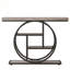 Console industrielle 41,3 "avec base circulaire - gris