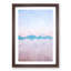 Luz Beach in Portugal in Abstract - Picture Frame Graphic Art Print-55760055-55760056