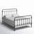 Metal Slat Bed-524438705