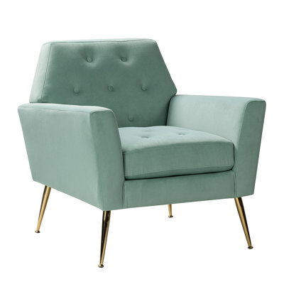 Fauteuil capitonné de 30,59 po de largeur