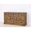 Broussard Solid Wood 152cm W 9 - Drawer Chest of Drawers