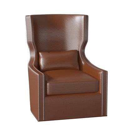 Fauteuil à oreilles avec housse pivotante de 29 po de large Corbin