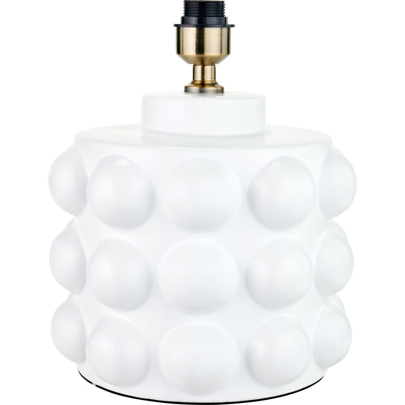 Serenity Ceramic Table Lamp, White