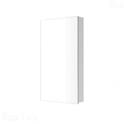 Armoire à pharmacie avec cadre à miroir biseauté à bords l 20 po x H 36 po, porte à ouverture à droite