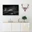 View of the Moon - Wrapped Canvas-55370144