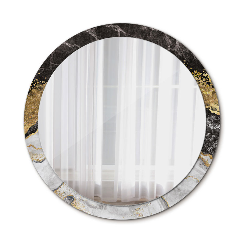 Huldar Glass Flat Wall Mirror