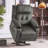Lay Flat Dual Motor Power Lift Recliner Chair Sofa with Adjustable Headrest-1779222305