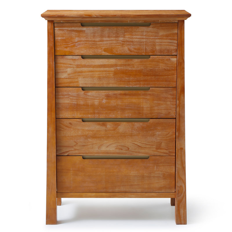 Rustic Madison Wooden Storage Chest – Contemporary Design, Driftwood