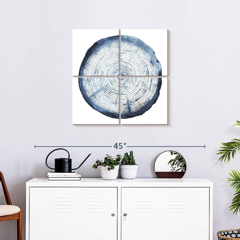 Tree Ring Overlay I, 26" H x 26" W