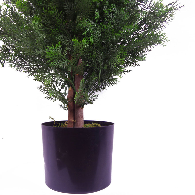 120Cm Artificial Cypress Topiary in Pot