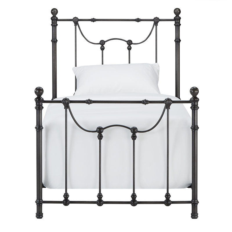 Ackerman Metal Open-Frame Bed, Twin