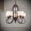 Lustre classique/traditionnel ombré 5 lumières Kidder