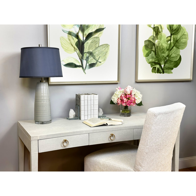 Peonies, Tulips and Hydrangeas in Glass Vase