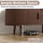 Chaddy 54" TV Stand With Drawers And Storage Shelves Designed To Fit 32" - 60" Tvs. Wood Entertainment Center For Living Room And Bedroom, Media Console And Modern TV Console Table Walnut TV Stand